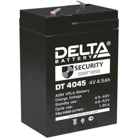 Delta DT 4045 (47mm) battery (4V / 4.5AH)