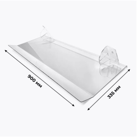 Sprite screen system 900 × 335, plastic 2 mm, in a protective film-1
