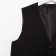 School vest for a boy, black color, height 122 cm