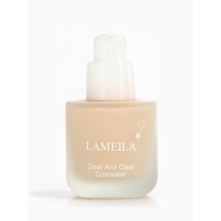 Medium -resistant tonal cream, waterproof, peach shade, 30 ml-1