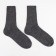 Men's socks, dark gray color, size 29