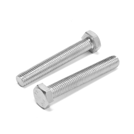 Bolt "Tundra Krep", with a hexagonal head, galvanized, Din933, M12x80 mm, 1 kg