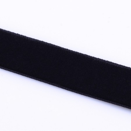 Velvet tape, 20 mm, 18 ± 1 m, black color No. 03-2