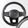 Leather braid, m black Skyway, smooth, s01102050