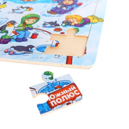 Puzzle Big "South Pole", 30 elements-3