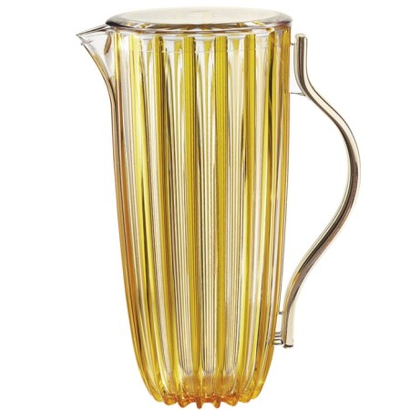 A jug with a Guzzini Dolcevita lid, 1.75 l, the color of amber