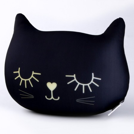 Antistress Pillow "Kitik", black-2
