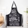 Apron "Dolyana" 100% man 70x60 cm, horn, 100% HL, 160g/m2