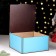 Gift box "Symbol of the year 2025. Happy New Year!" 22x22x9 cm