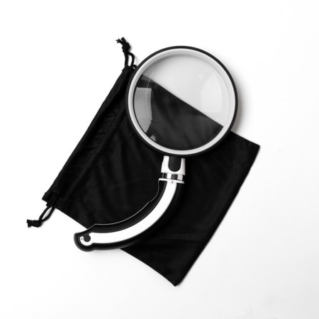 Folding lupa, 85mm lens
