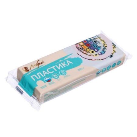 Plastic - polymer clay, 250 g, bodily light