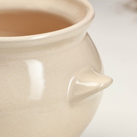 Ceramic pot for baking No. 6, 0.65l / 12x12cm, Valentine-3