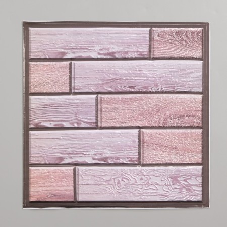 Self-adhesive PVC panel "Board 2 color" 30*30cm