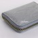 Women's wallet with lightning, gray color