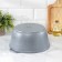 Frying, 5 l, glass cover, anti-stick coating, light gray color