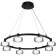 Spring LED LED STILFORT 4009/02/08p, 8x40W, LED, 800x800 mm, 3000-6000k remote control, 1400lm, black color black