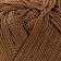 Yarn "Macrame Macrama" 100% polyester 130m/90g (151 brown)