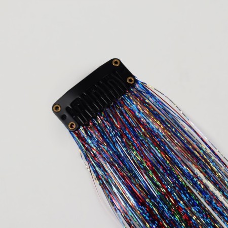 Hair strand, rain, clock, 50 cm, multi -colored-2