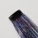 Hair strand, rain, clock, 50 cm, multi -colored