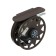 Inertial coil, metal, 2 bearings, diameter 5.5 cm, dark brown color, TL55A