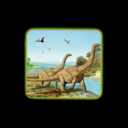Projector "era of dinosaurs" with slides-4