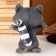 Soft toy "Raccoon", 26 cm