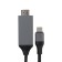 Cable Luazon Cab-5 Type-C-HDMI, 2 m, for devices with USB-C 3.1 (DisplayPort Alt Mode)