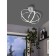 Selvina lamp, 3x9W Led, 3000k, 1000lm, chromium color