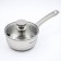 Antei bucket, 1.5 l, d = 16 cm, capsule, glass cover, metal handle, induction