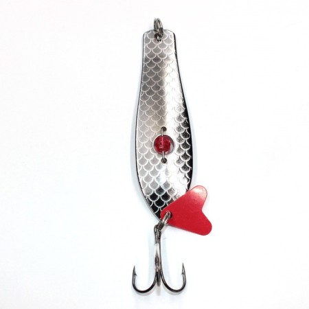 Flowering oscillating Namazu Diamond, weight 35 g, color 01. Silver