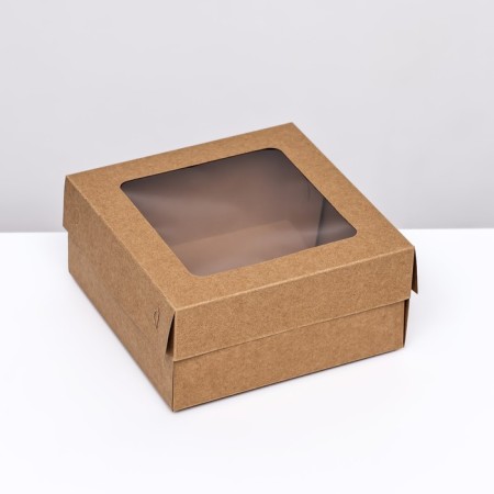 Confectionery packaging, craft, 17 x 17 x 8 cm-1