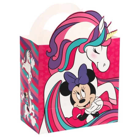 Package with paper with quiet, unicorn, Minnie Mouse, 22x22x12 cm