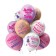 Shar Latex 12 “Favorite daughter!”, Pastel, 1-sided, set 25 pcs., Mix