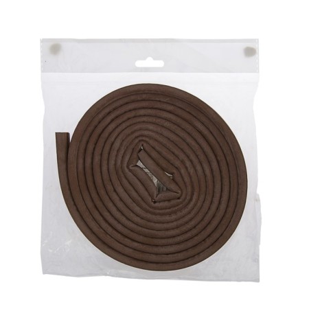 Rubber tundra seal, profile d, size 9x8 mm, brown, in package 6 m-2