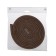 Rubber tundra seal, profile d, size 9x8 mm, brown, in package 6 m