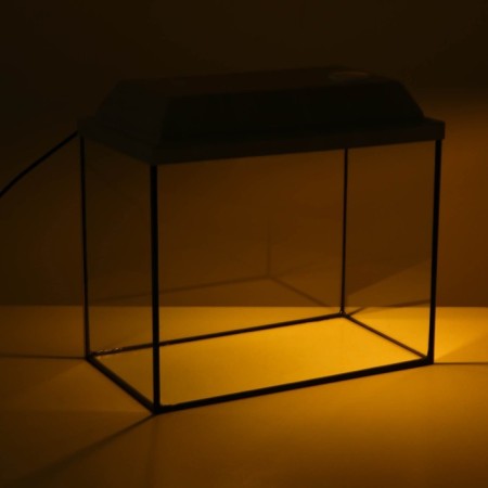 Aquarium "rectangular" with a lid, 30 liters, 40 x 23 x 32/37 cm, bleached oak-5