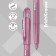 Gel pen Erichkrause "G-Glass Stick Manga" Blue, needle node 0.5 mm, enlarged ink supply, mix