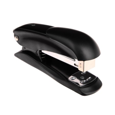Stapler No. 24/6 and 26/6 Lamark Ulrich, black, metal case, built -in anti -stepler, bracket indicator, up to 20 sheets-8