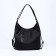 Bag Women's bag with zipper, black color