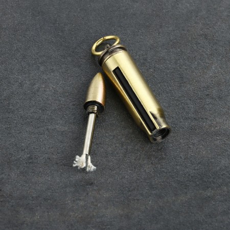 Eternal match "cartridge" tourist, with a ring, 8 cm-3