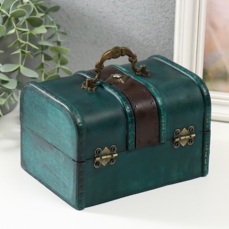 Casket tree "Romb" set 2 pcs Blue 7.8x1.8x8 cm 11x15.7x11.5 cm-4