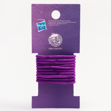 Hair elastic bands, 10 pcs, purple, My Little Pony-2