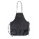 Apron for labor + sleevens, 550 x 440/250 x 160 mm, size M (height 122-158), calligrata black