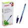 Ballpack handle Beifa with a rubber holder, blue rod, 0.7 mm