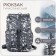 Tourist backpack, 55 liters, cord department, 4 outer pockets, ZFTS, gray/camouflage color