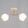 Celestial chandelier Kimberly 2HE27 40W gold, white