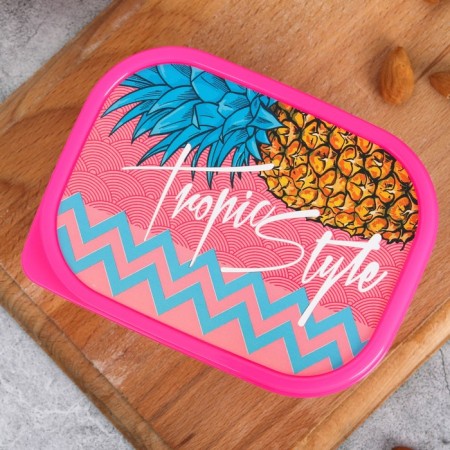 Rectangular lunch box, Tropic Style 500 ml-2