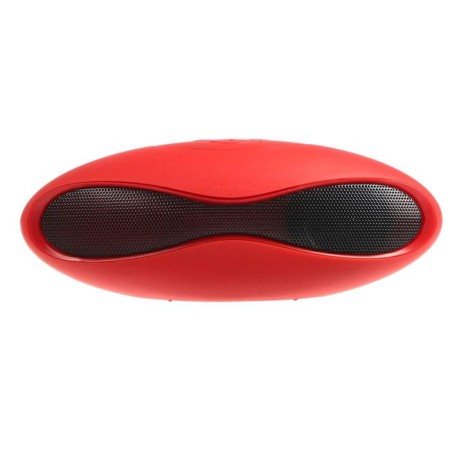 Portable column Luazon Hi-Tech15, Bluetooth, 3 W, USB, Microsd, Red-3