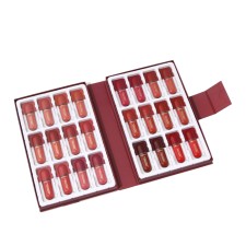 Lip gloss matte, waterproof, tinted mix