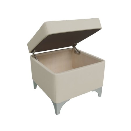 Josephine-2, 460x460x450 banquet, beige leatherette-2